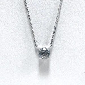 Collier femme argent et zirconium