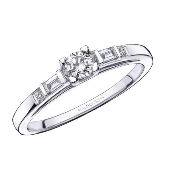 Bague Mauboussin Solitaire courtisane